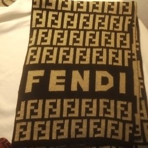 Fendi Zucca print scarf